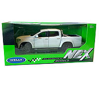 Іграшкова машинка металева WELLY 1:27 MERCEDES-BENZ X-CLASS, біла, відкр.двері, 19*6.5*6.5 см (24100W), фото 7