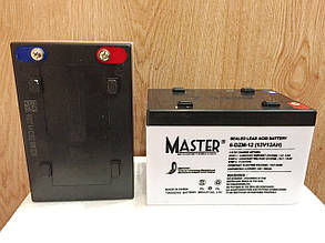 Акумулятор 12 V 12 Ah Master 6DZM12 СС Cold Weather