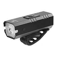 Ліхтар велосипедний на кермо WHEEL UP з індикатором заряду Великий 1 діод