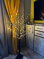 Светодиодная гирлянда дерево, Новогодние светодиодные фигуры, Светящееся дерево, 225 led 1.5 м, Гирлянды