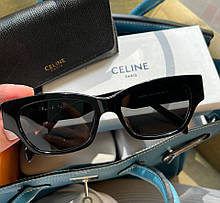 Жіночі сонцезахисні окуляри cat eye Celine (40197) Lux