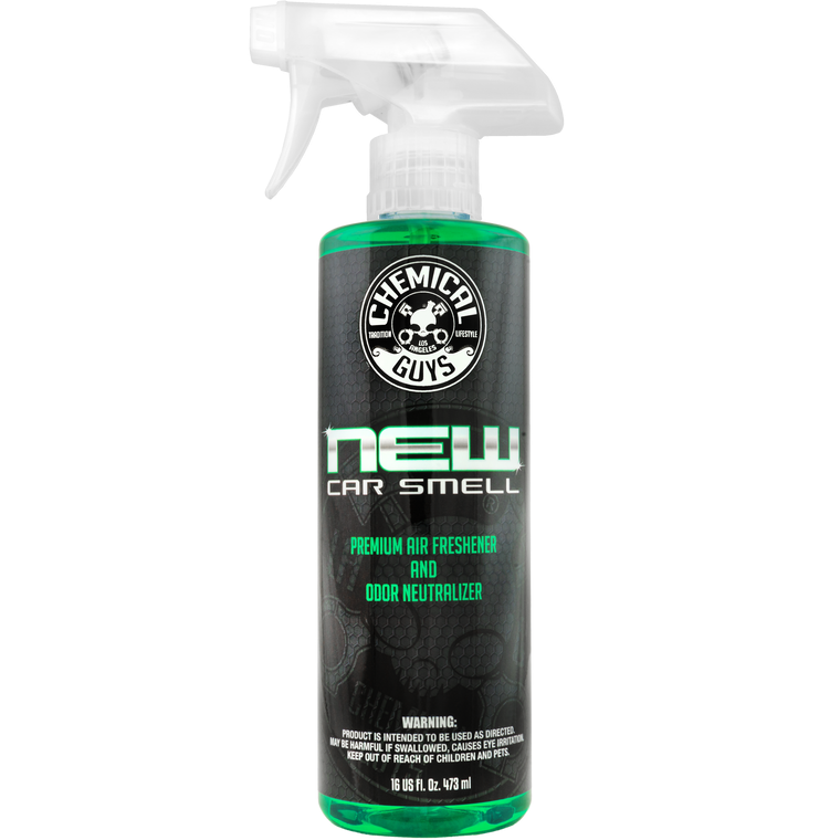 Ароматизатор (нейтралізатор запахів) Chemical Guys Air Freshener, 473 мл New Car Smell, фото 1