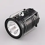 Кемпінгова LED-лампа X-BAIL BL-5800 з ліхтариком і сонячною панеллю, фото 8