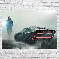 Плакат "Бегущий по лезвию 2049, Райан Гослинг, Blade Runner 2049 (2017), Gosling", 43×60см