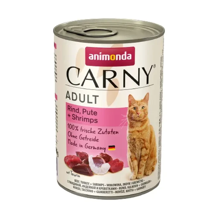 Вологий корм для котів Animonda Carny Adult Multi Meat Cocktail | 400 г (мультим'ясний коктейль)