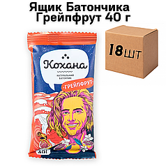 Ящик Батончика Грейпфрут 40 г (у ящику 18 шт)