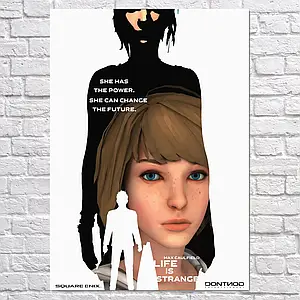 Плакат "Життя — дивна штука, Life Is Strange", 60×43см