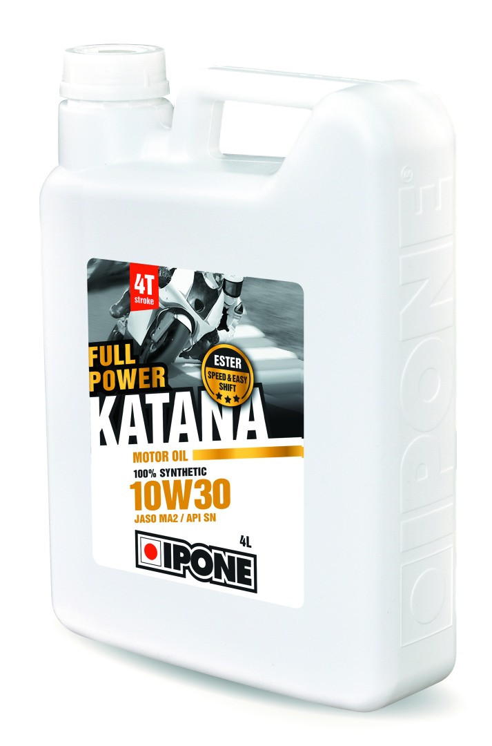 Моторна олива Ipone Full Power Katana 10W30 100% синтетика 4Л (Ester, MA2) (AKC) (6)