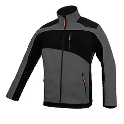 Флісова чоловіча кофта, робоча кофта, куртка з високоякісного флісу, спецодяг, теплий светр чоловічий Polar Grey