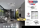 Хай-тек Люстра LED Horoz GLORY 45W 4000K (хром) 760мм, фото 2