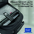 Рюкзак на колесах для ноутбука Promate Rover-TR 18" Black (crampack-tr.black), фото 7