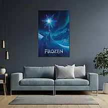 Плакат "Крижане серце, Frozen", 60×43см, фото 3