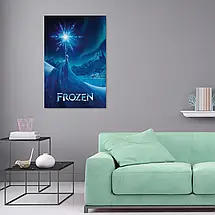 Плакат "Крижане серце, Frozen", 60×43см, фото 2