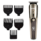 Бездротова машинка для стрижки волосся 5в1 VGR V-107 / Набір для стрижки / Акумуляторний тример, фото 5