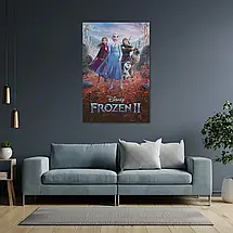 Плакат "Крижане серце 2, Frozen 2", 60×40см, фото 3