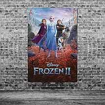 Плакат "Крижане серце 2, Frozen 2", 60×40см, фото 3