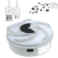 Ловушка для насекомых Electric Fly Trap MOSQUITOES, от USB / Электрическая мухоловка / Уничтожитель комаров