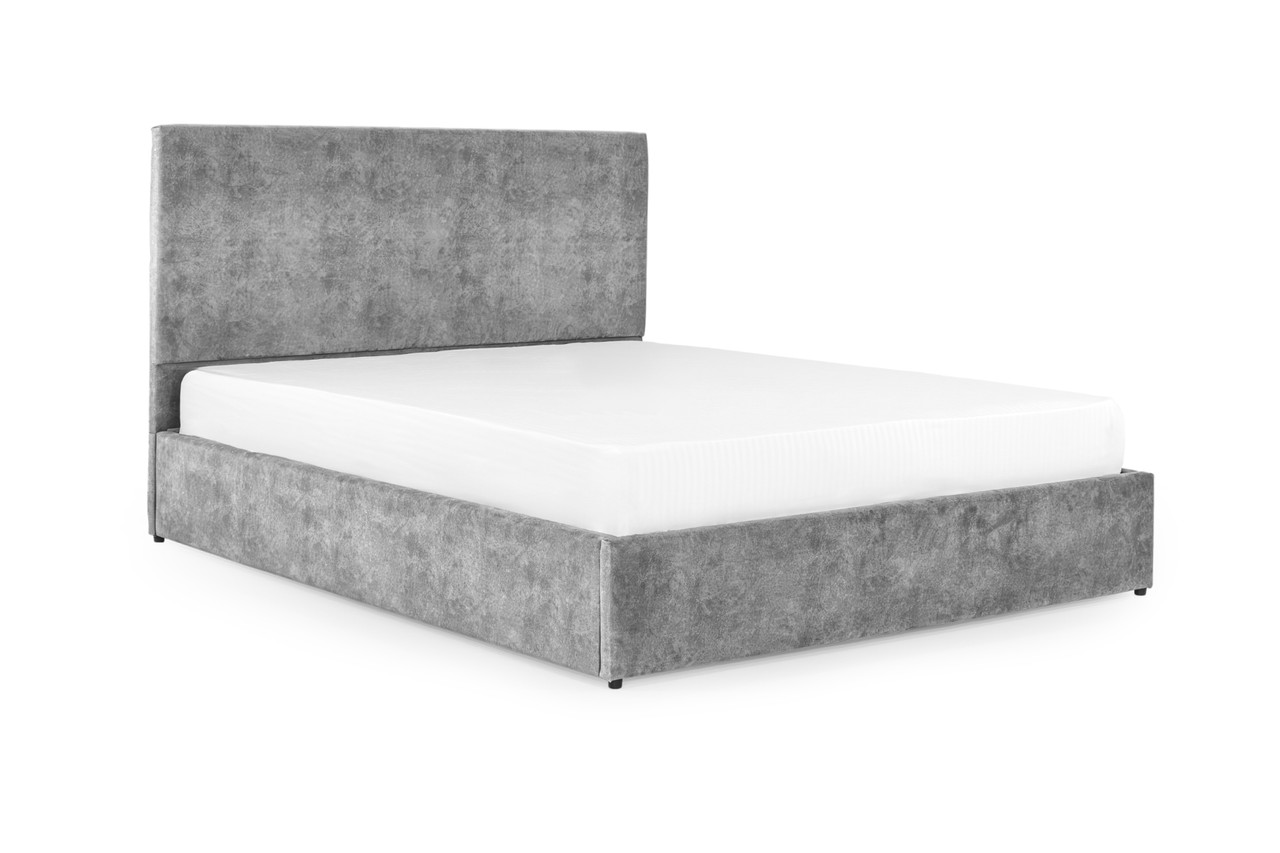 Ліжко Лаванда 160х200 (Світло-сірий, ламелі, без підйомного механізму) IMI