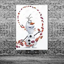 Плакат "Крижане серце 2, Олаф, Frozen 2", 60×43см, фото 3