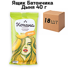 Ящик Батончика Диня 40 г (у ящику 18 шт)