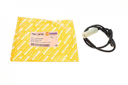 Датчик зносу гальмівних колодок передніх BMW 1 E81 E82 E88 3 E90 E91 04-13 650mm M47 N45 N47 700 3416, фото 1