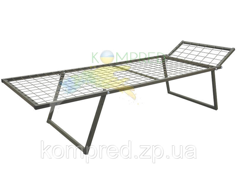 Розкладачка металева армійська тип П 1900х700 Kompred OL700