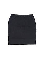 Женская стрейчевая мини-юбка L 48 черный Insider