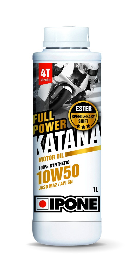 Моторна олива Ipone Full Power Katana 10W50 100% синтетика 1L (Ester, MA2) (AKC) (15)