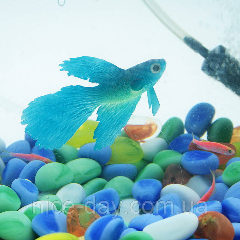 Рыбка люминесцентная декор аквариума - фото 5 - id-p341067080