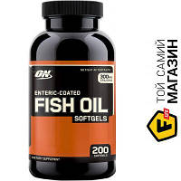 Рыбий жир Optimum Nutrition Fish oil - 200 капс (103389)