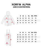 Костюм демісезонний риболовний Norfin Alpha, XL (56-58), фото 2