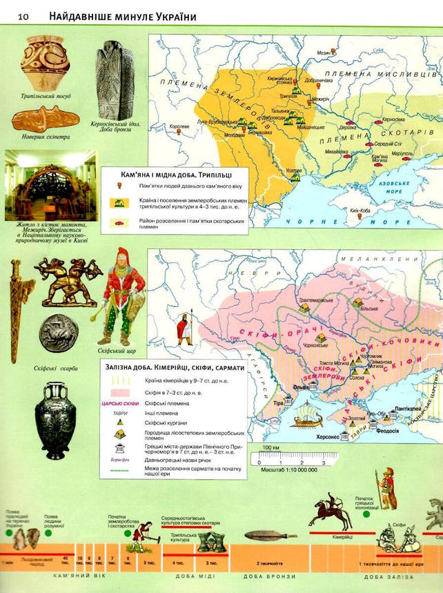 Атлас. Вступ до історії України. 5 клас (з контурними картами) НУШ, фото 3