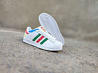 Кроссовки ADIDAS SuperStar Gucci белые суперстар адидас