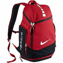 Рюкзак великий Nike Elite червоний  спортивний баскетбольний волейбольный