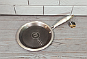 Сковорода для млинців із неіржавкої сталі 20 см Edenberg EB-14001 / Сковорідка професійна, фото 4