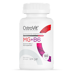 Вітаміни і Мінерали OstroVit VITAMIN MG + B6 (90 Таблеток)