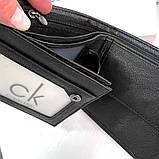 Чоловічий подарунковий набір портмоне та ремінь Ck (497), фото 7