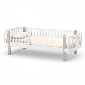 Ліжко підліткове Верес 1900×800 Монако, капучино-білий