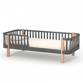 Ліжко підліткове Верес 1900×800 Монако, темно-сірий