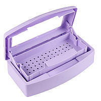 Емкость - контейнер для дезинфекции инструментов фиолетовый, 0.5 л