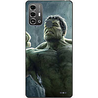 Силіконовий бампер чохол для ZTE Blade A53 Pro з малюнком Халк Hulk