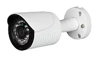 Камера відеоспостереження AHD-F7208S Focus Zoom Біла зовнішнього спостереження з вологозахистом ІЧ-світлодіодами