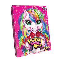 Набор креативного творчества "Pony Land 7 в 1" Danko Toys PL-01-01U укр, Time Toys