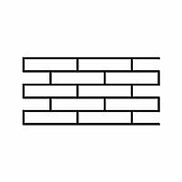 Трафарет багаторазовий для штукатурки Цегла 603х298х1 мм tds-1.1E