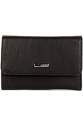 Жіночий шкіряний гаманець Karya 2006-45/46 чорний