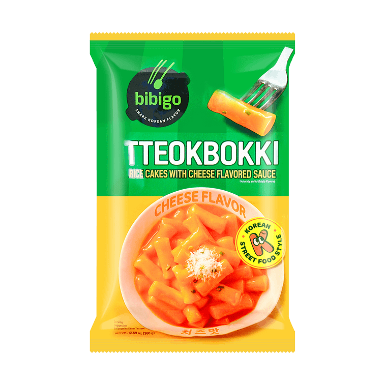Корейські токпоккі з сиром,Tteokbokki, Південна Корея, 360 г, фото 1