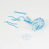 Медуза люмінесцентна декор акваріума 3 кольори на вибір, фото 5