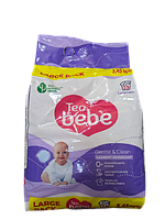 Пральний порошок дитячий TEO bebe 3450г Cotton Soft Violet