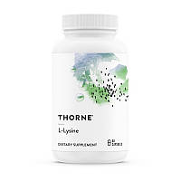 Комплекс аминокислот для спорта L-лизин L-Lysine (60 caps), Thorne Research Bomba