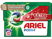 Капсули для прання 10шт Pods All-in-1 Сила екстраочищення для кольорових тканин ТМ ARIEL 7Копійок